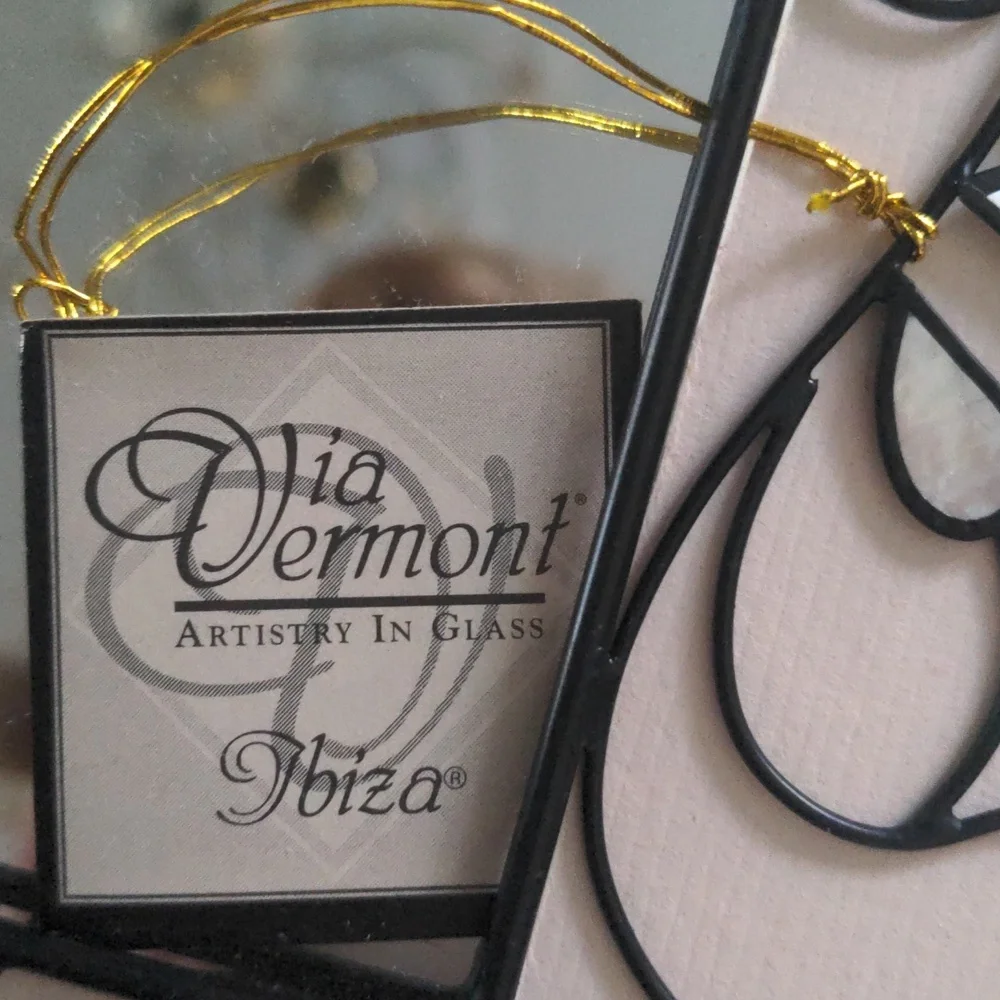 Via Vermont Ibiza Picture Frame And/Or Mirror, New, Pearlized Metal Work , Decor